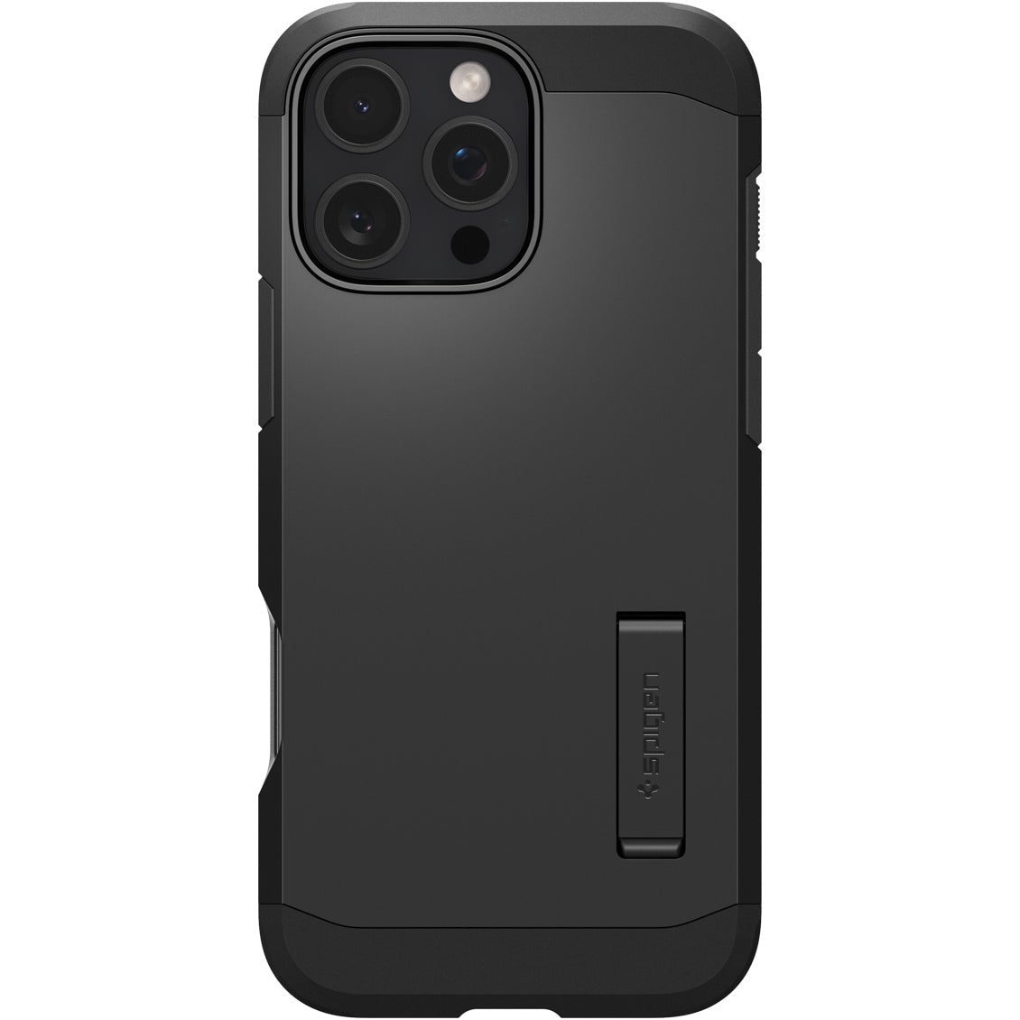 Handyhülle für iPhone 16 Pro, Spigen Tough Armor Mag mit MagSafe, Schwarz