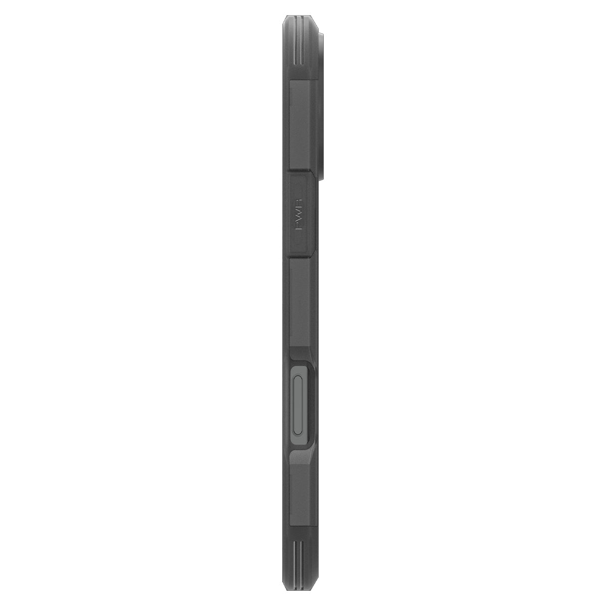 Handyhülle für iPhone 16 Pro Max, Spigen Tough Armor Mag mit MagSafe, Rauchfarben