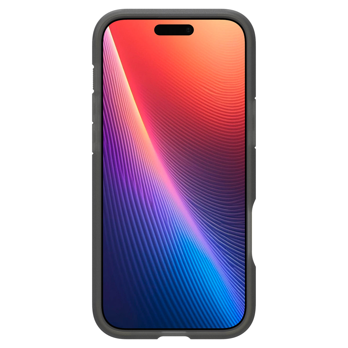 Handyhülle für iPhone 16 Pro Max, Spigen Tough Armor Mag mit MagSafe, Rauchfarben