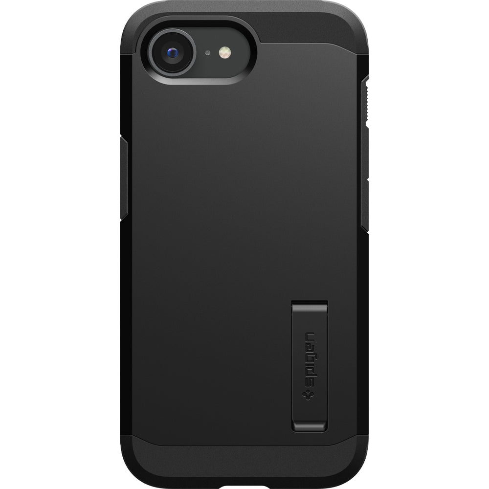 Handyhülle für iPhone 17e / 16e, Spigen Tough Armor Mag mit MagSafe, Schwarz