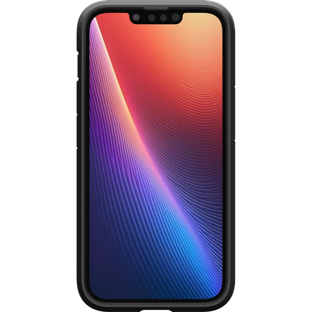 Handyhülle für iPhone 17e / 16e, Spigen Tough Armor Mag mit MagSafe, Schwarz