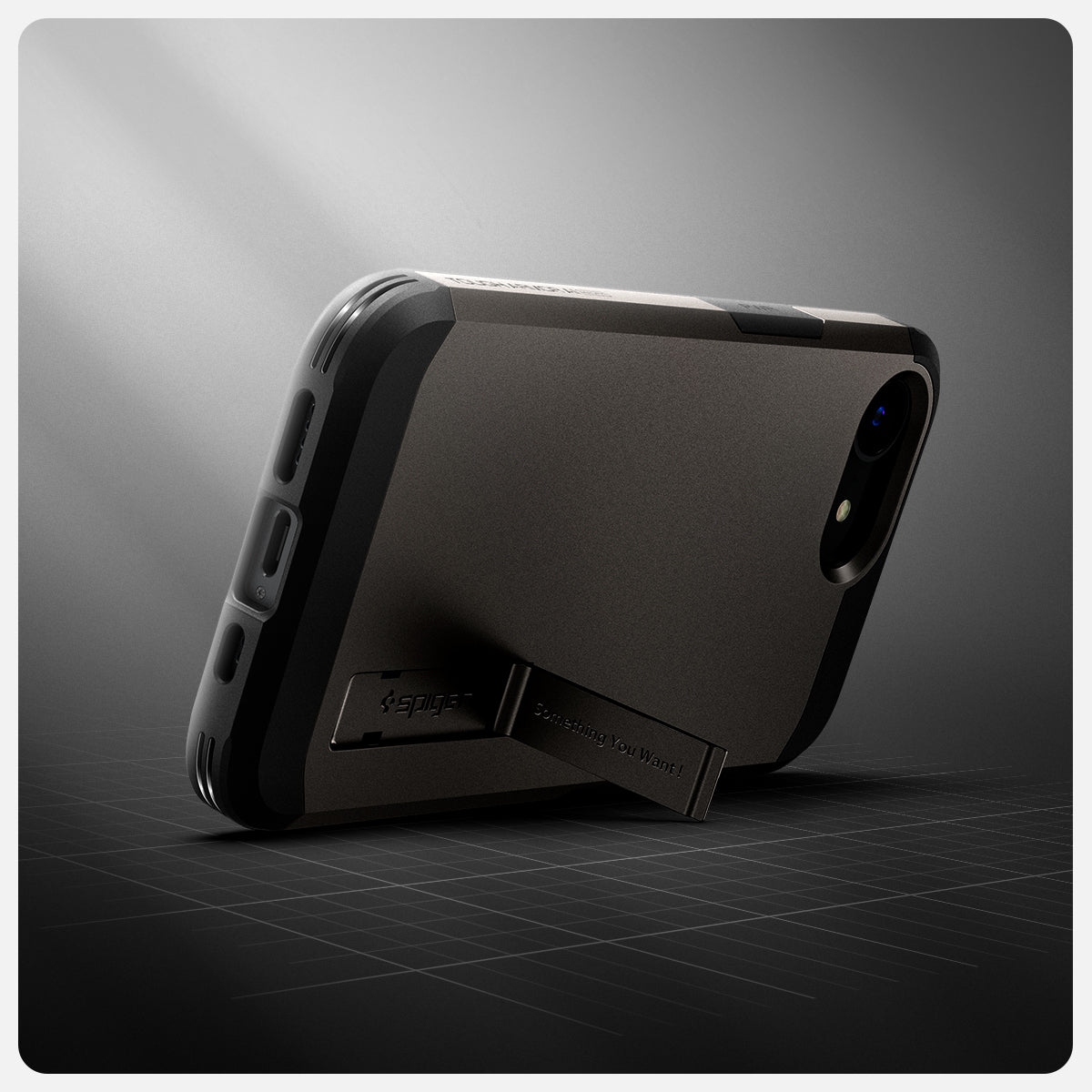 Handyhülle für iPhone 17e / 16e, Spigen Tough Armor Mag mit MagSafe, Rotguss