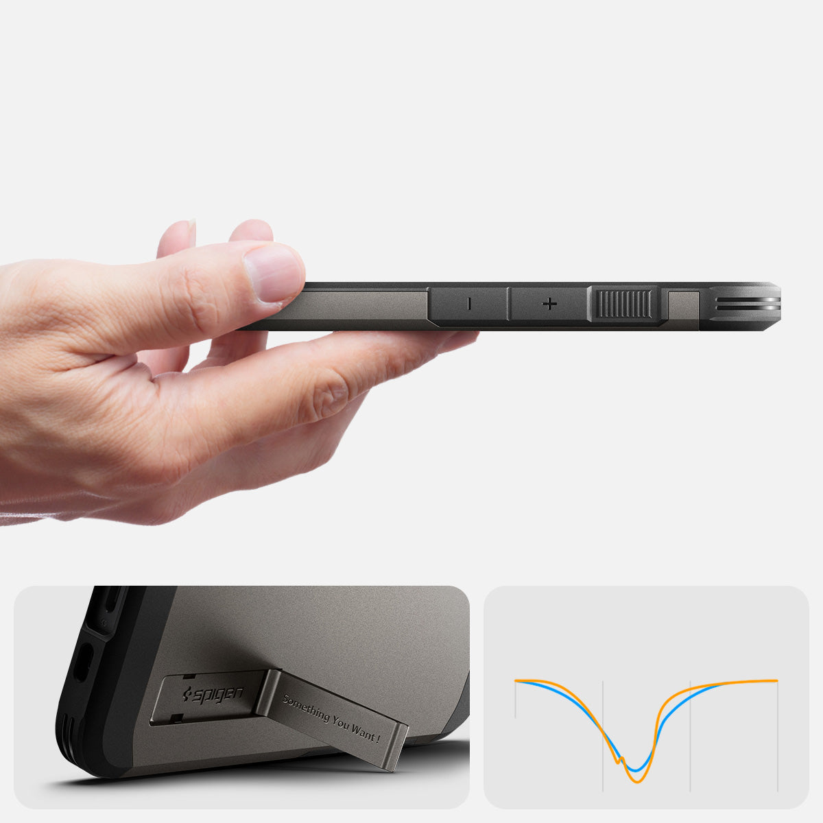 Handyhülle für iPhone 17e / 16e, Spigen Tough Armor Mag mit MagSafe, Rotguss