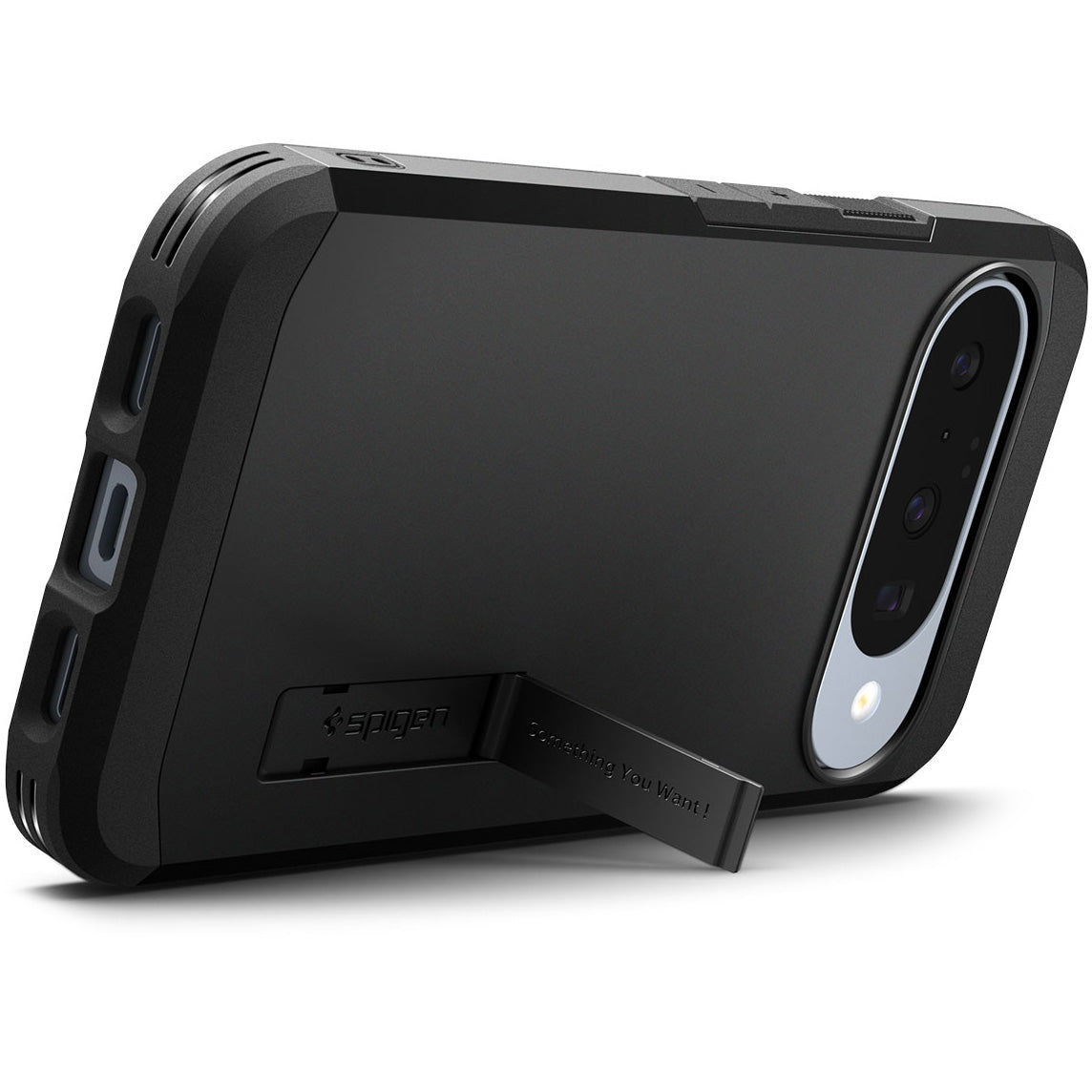 Handyhülle für Google Pixel 10 Pro / Pixel 10, Spigen Tough Armor Mag mit MagSafe, Schwarz