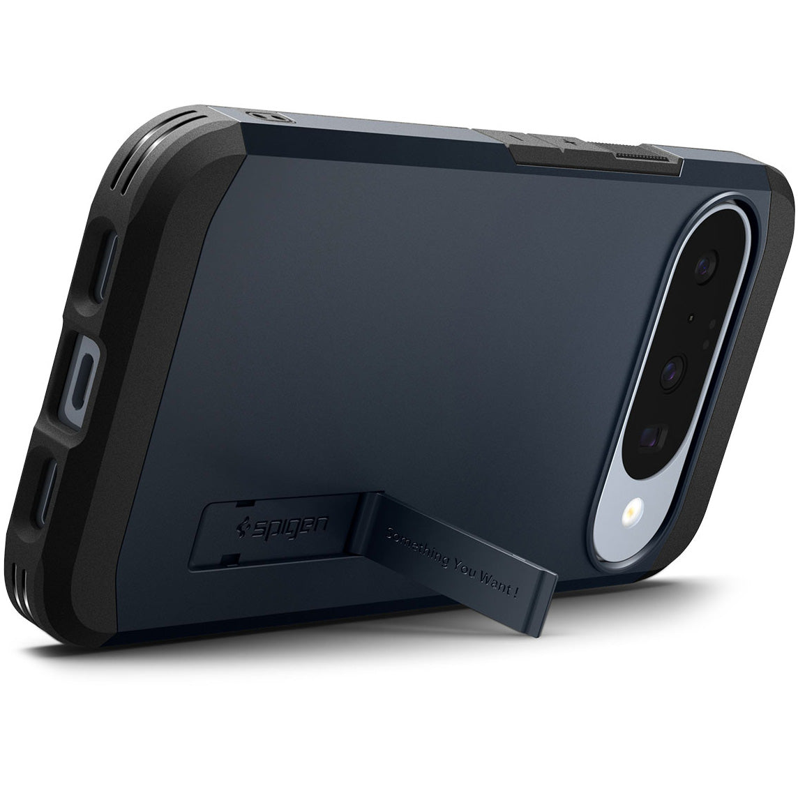 Handyhülle für Google Pixel 10 Pro / Pixel 10, Spigen Tough Armor Mag mit MagSafe, Dunkelblau