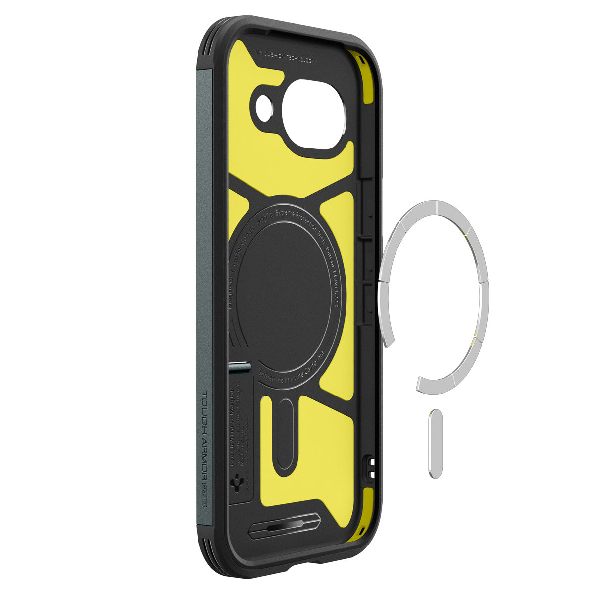Handyhülle für Google Pixel 10a, Spigen Tough Armor Mag mit MagSafe, Grün