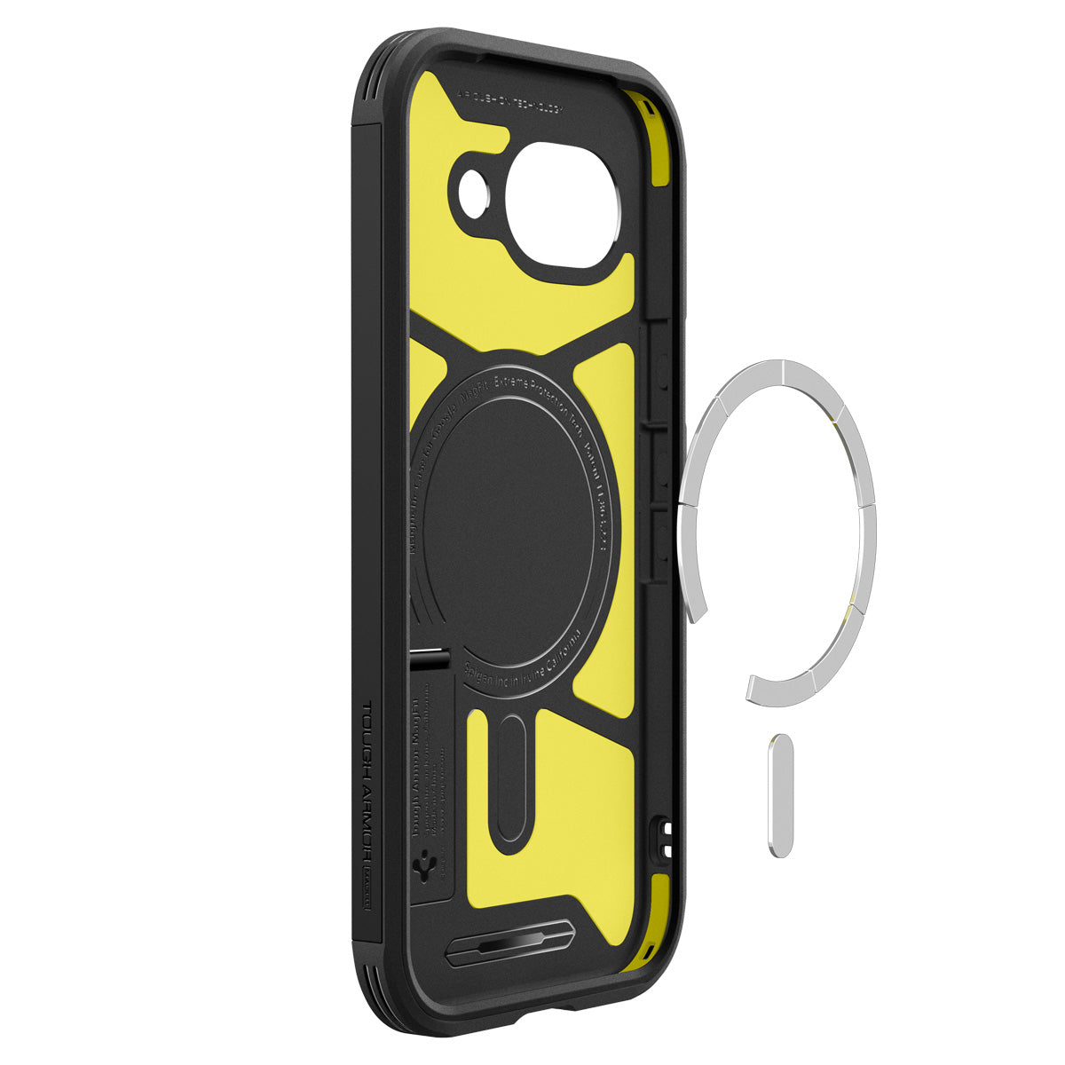Handyhülle für Google Pixel 10a, Spigen Tough Armor Mag mit MagSafe, Schwarz