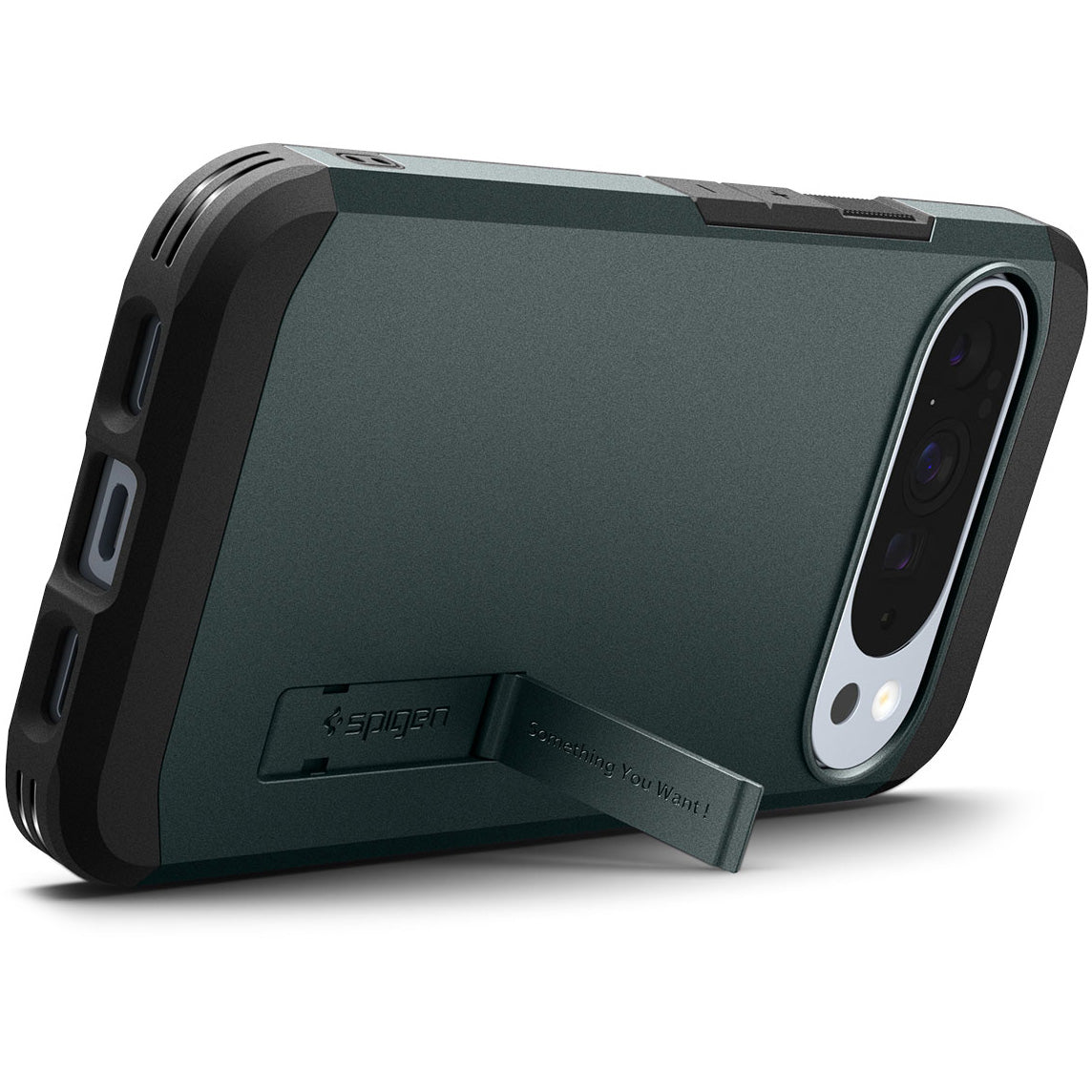 Handyhülle für Google Pixel 10 Pro XL, Spigen Tough Armor Mag mit MagSafe, Grün