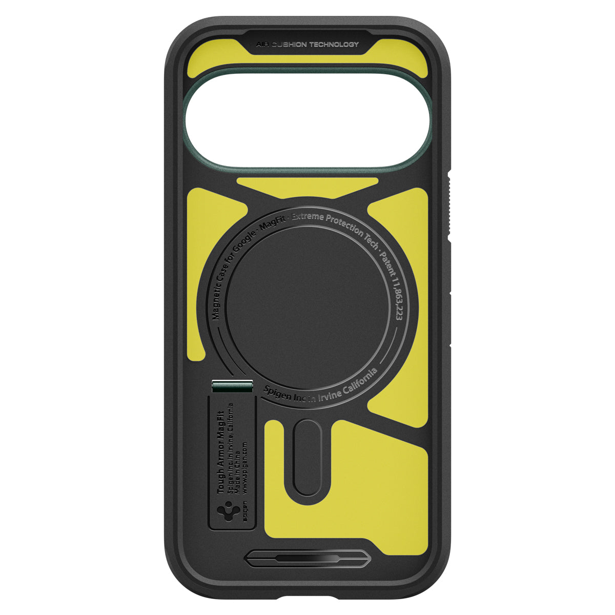 Handyhülle für Google Pixel 11, Spigen Tough Armor Mag mit MagSafe, Grün