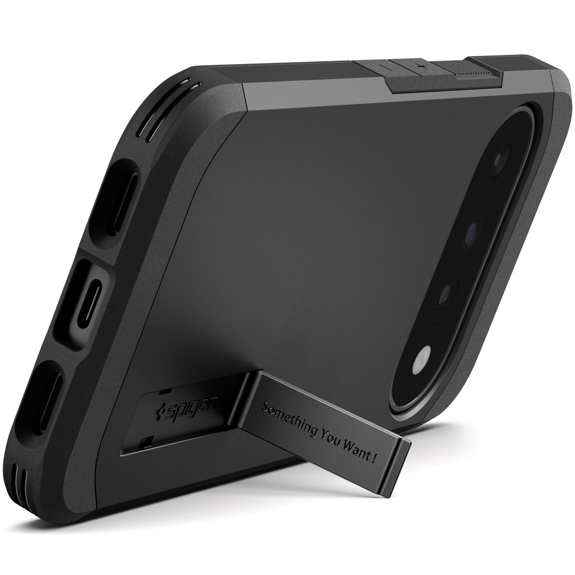 Handyhülle für Google Pixel 11, Spigen Tough Armor Mag mit MagSafe, Schwarz
