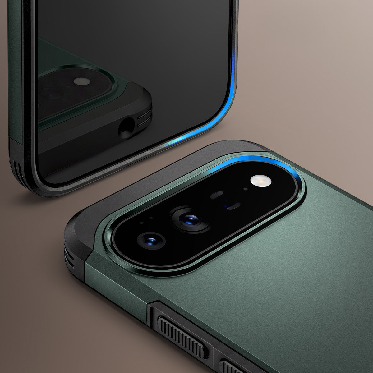 Handyhülle für Google Pixel 11 Pro, Spigen Tough Armor Mag mit MagSafe, Grün