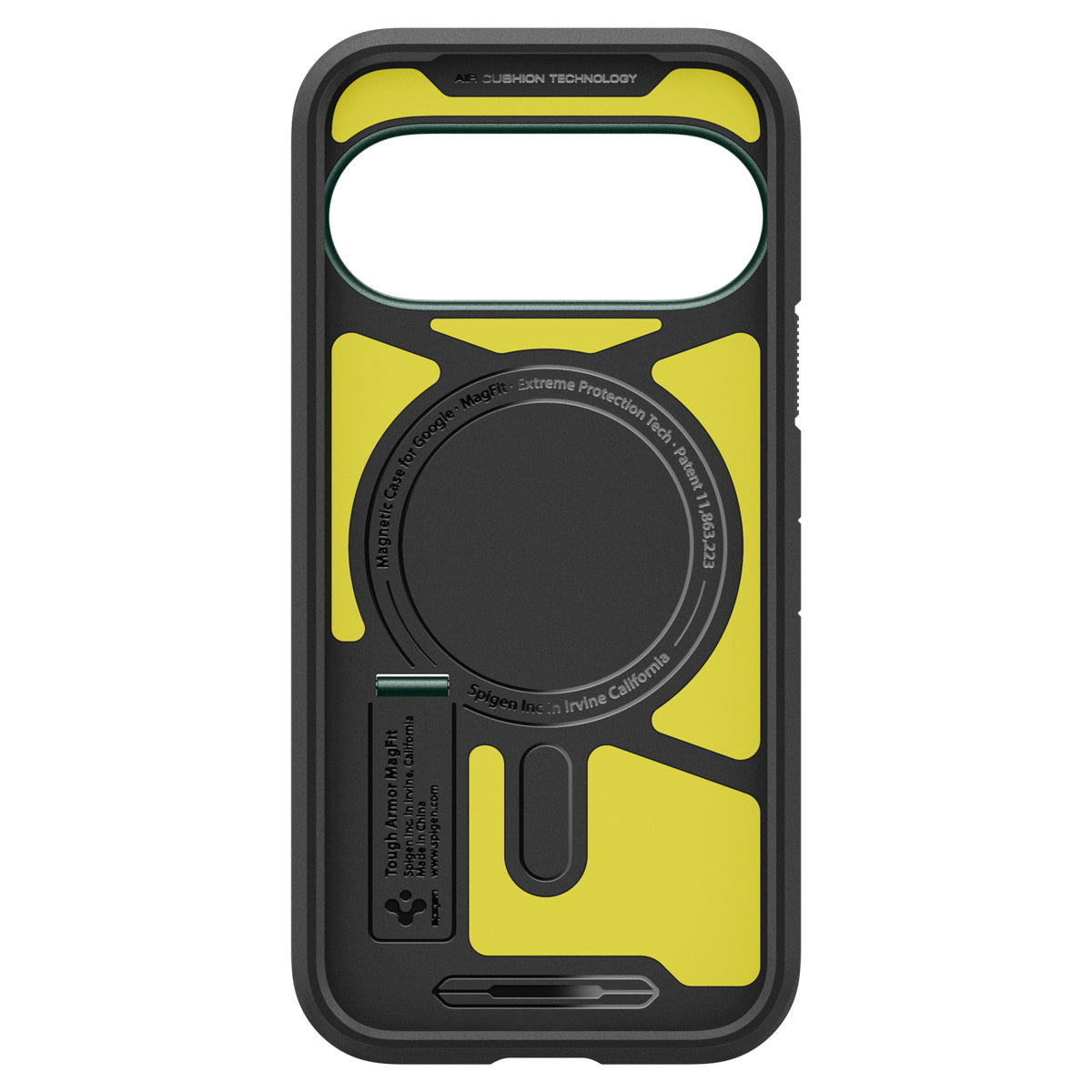 Handyhülle für Google Pixel 11 Pro, Spigen Tough Armor Mag mit MagSafe, Grün