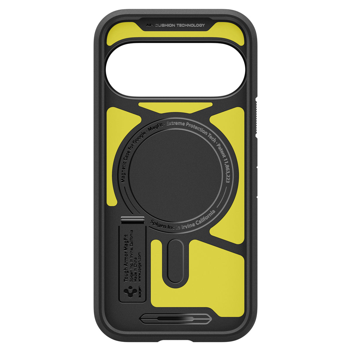 Handyhülle für Google Pixel 11 Pro XL, Spigen Tough Armor Mag mit MagSafe, Schwarz