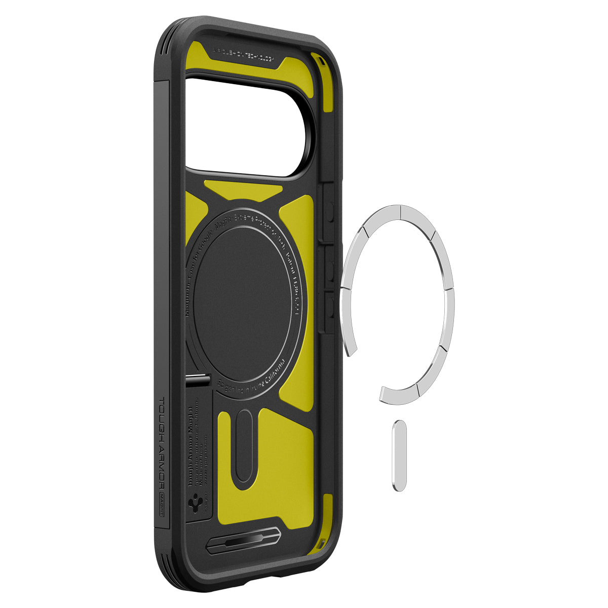 Handyhülle für Google Pixel 11 Pro XL, Spigen Tough Armor Mag mit MagSafe, Schwarz