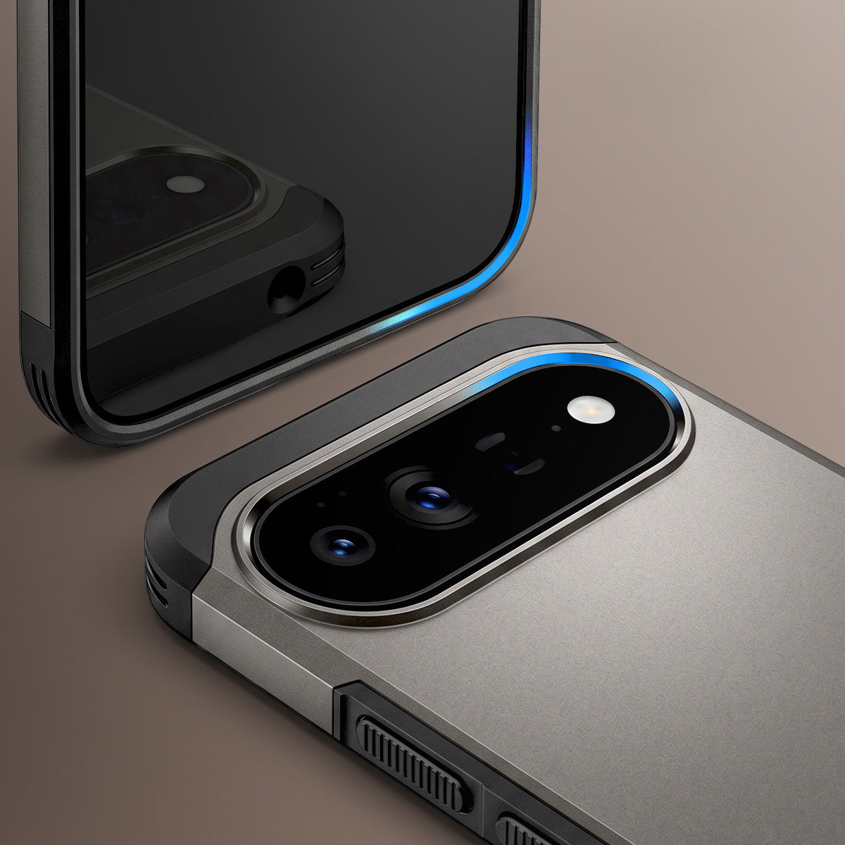 Handyhülle für Google Pixel 11 Pro XL, Spigen Tough Armor Mag mit MagSafe, Grau