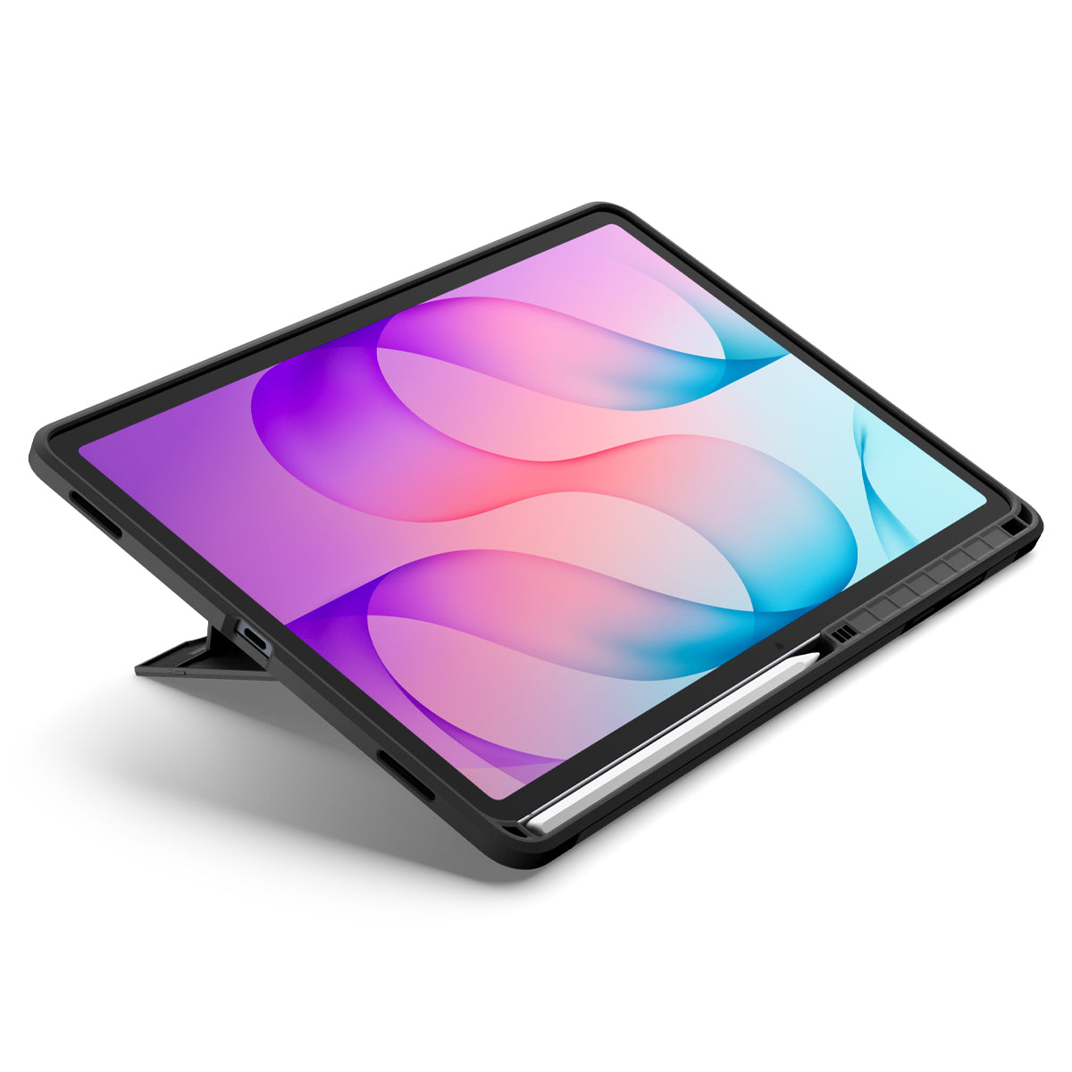 Schutzhülle für Galaxy Tab S12 Plus, Spigen Tough Armor Pro, Schwarz (16/16)