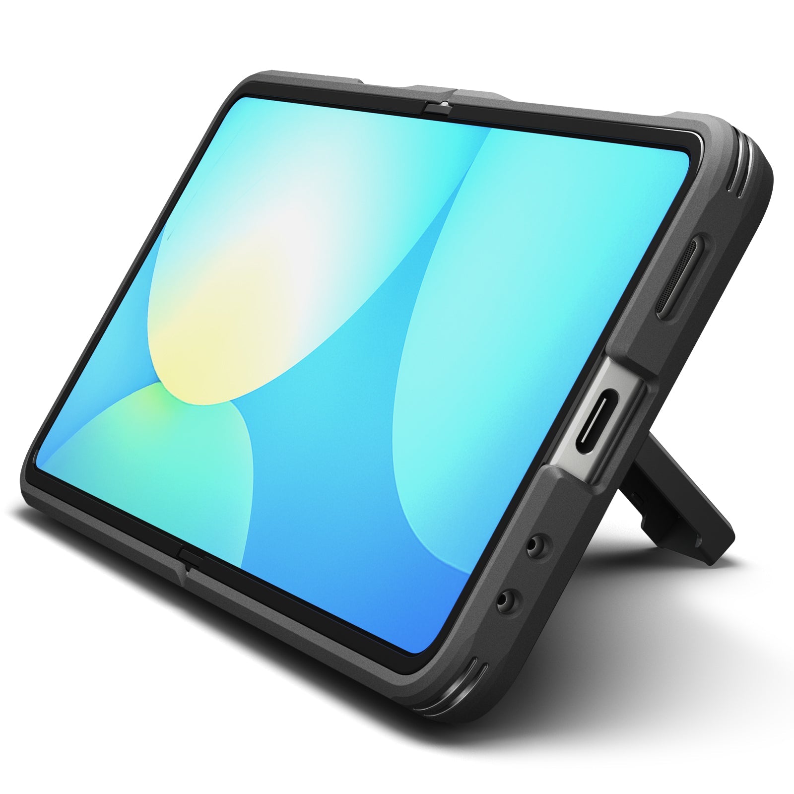 Handyhülle für Galaxy Z Flip7, Spigen Tough Armor Pro Mag mit MagSafe, Schwarz
