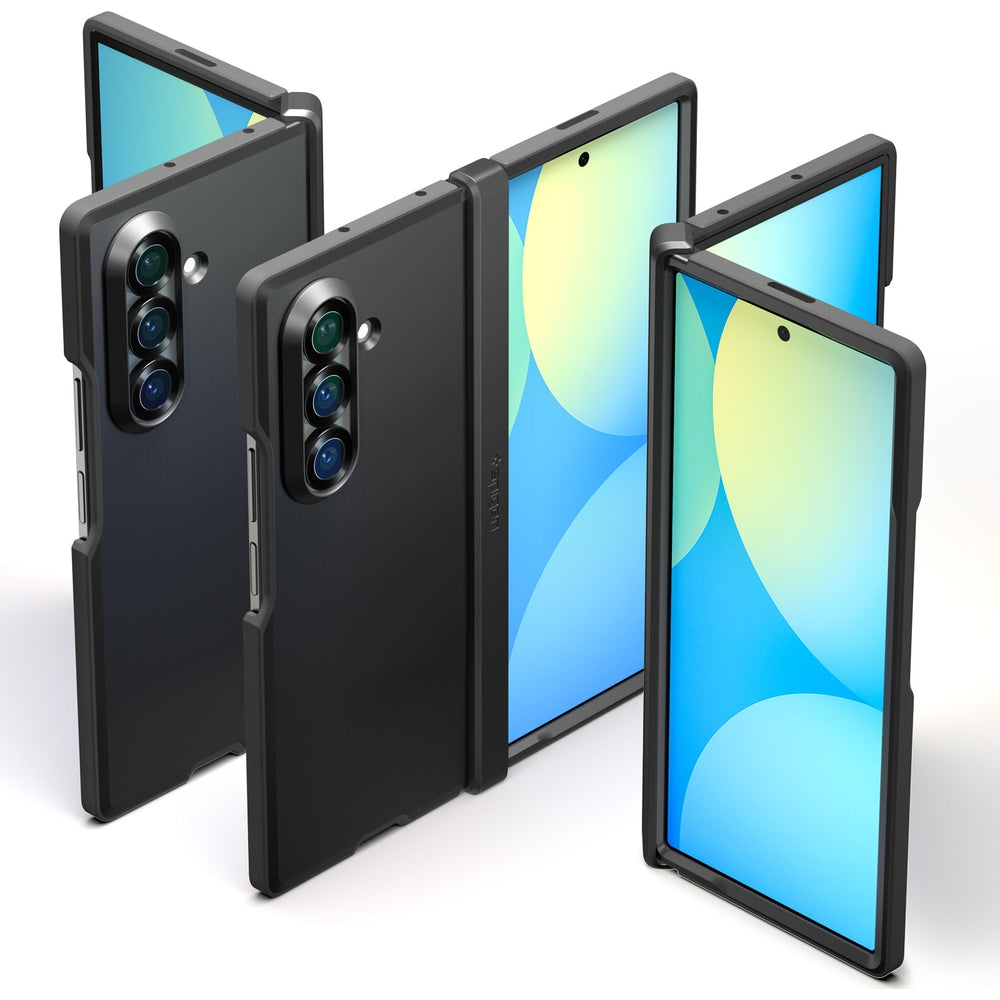 Handyhülle für Galaxy Z Fold7, Spigen Tough Armor Pro Mag mit MagSafe, Schwarz