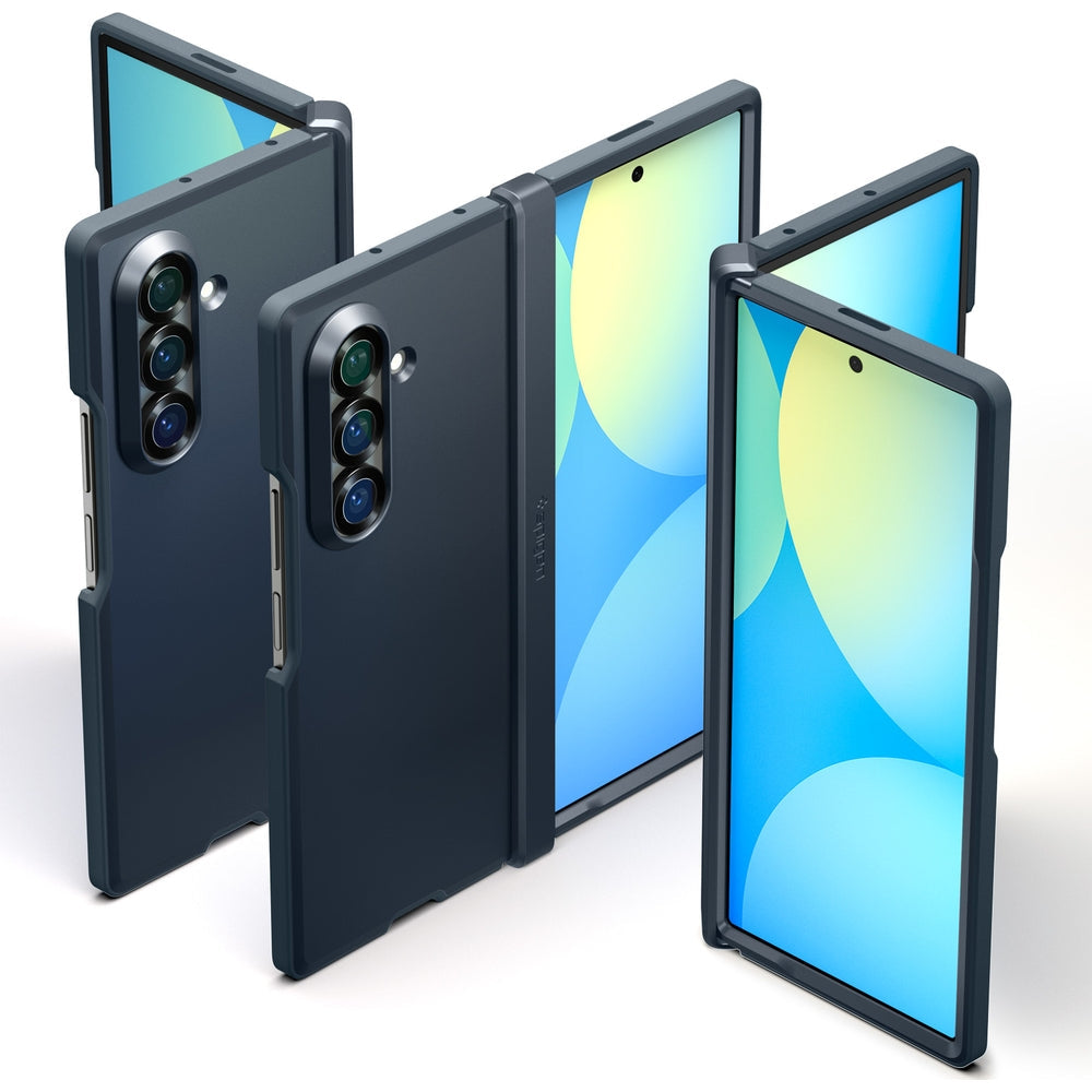 Handyhülle für Galaxy Z Fold7, Spigen Tough Armor Pro Mag mit MagSafe, Graphitgrau