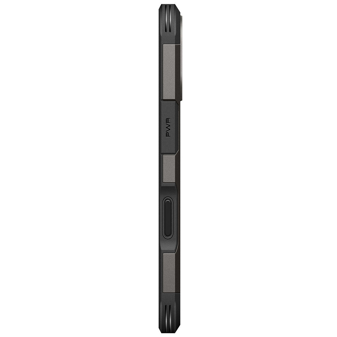 Handyhülle für iPhone 17, Spigen Tough Armor T Mag (CC) mit MagSafe, Schwarz