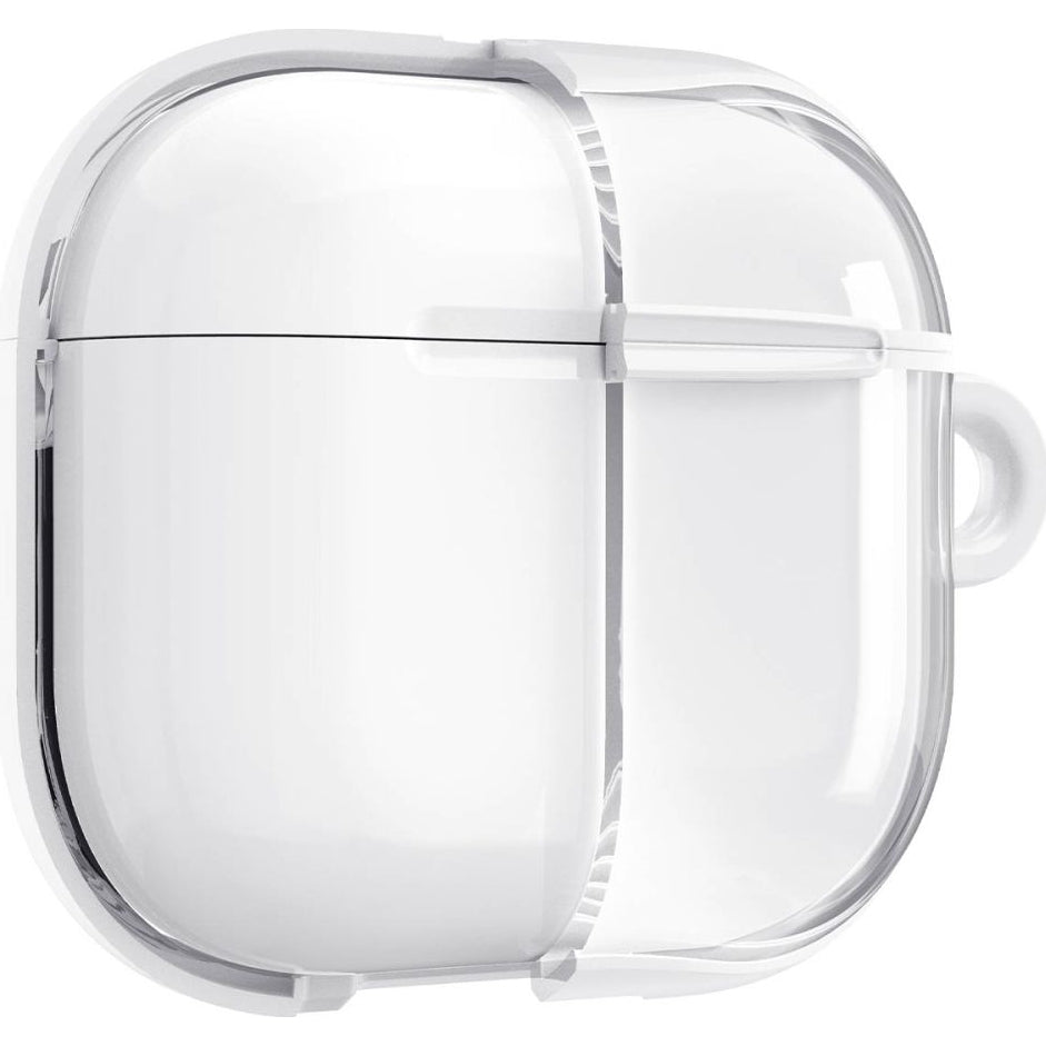 Schutzhülle für Apple AirPods 5 / 4, Spigen Ultra Hybrid, Transparent-Weiß