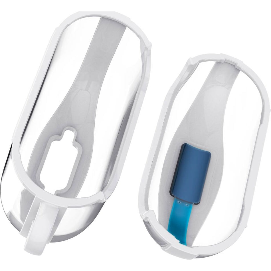 Schutzhülle für Apple AirPods 5 / 4, Spigen Ultra Hybrid, Transparent-Weiß