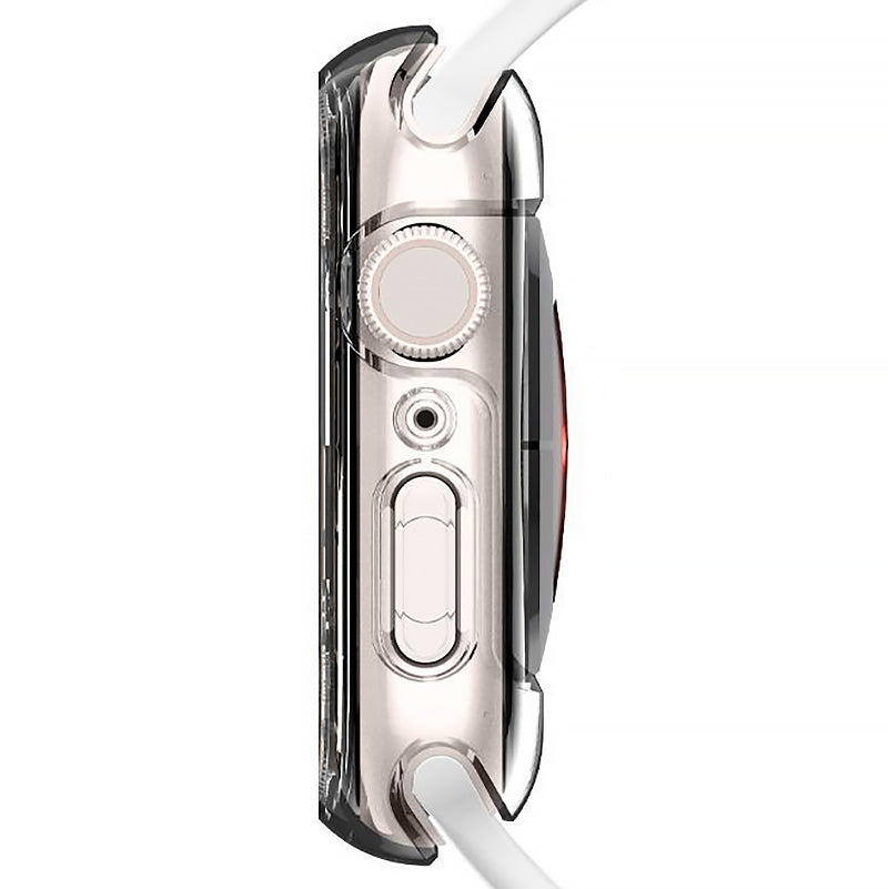 Schutzhülle Spigen Ultra Hybrid für Apple Watch 9 / 8 / 7 41 mm, Transparent