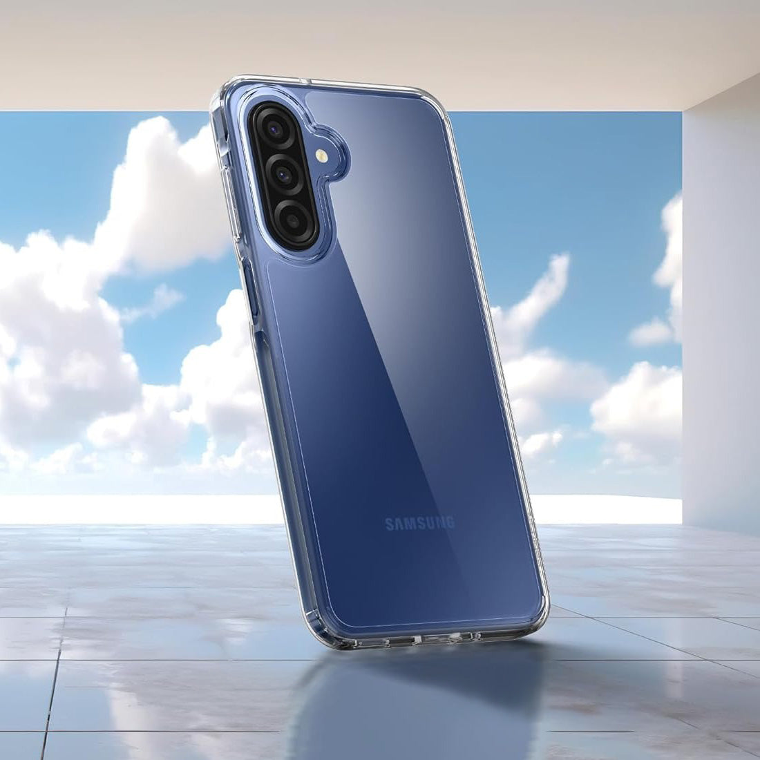 Handyhülle für Galaxy A17 4G / 5G, Spigen Ultra Hybrid, Transparent