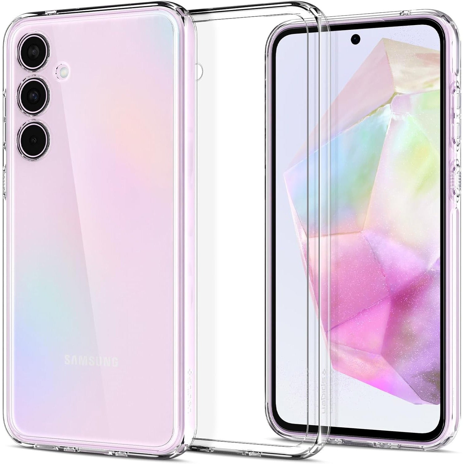 Schutzhülle für Galaxy A35 5G, Spigen Ultra Hybrid, Transparent