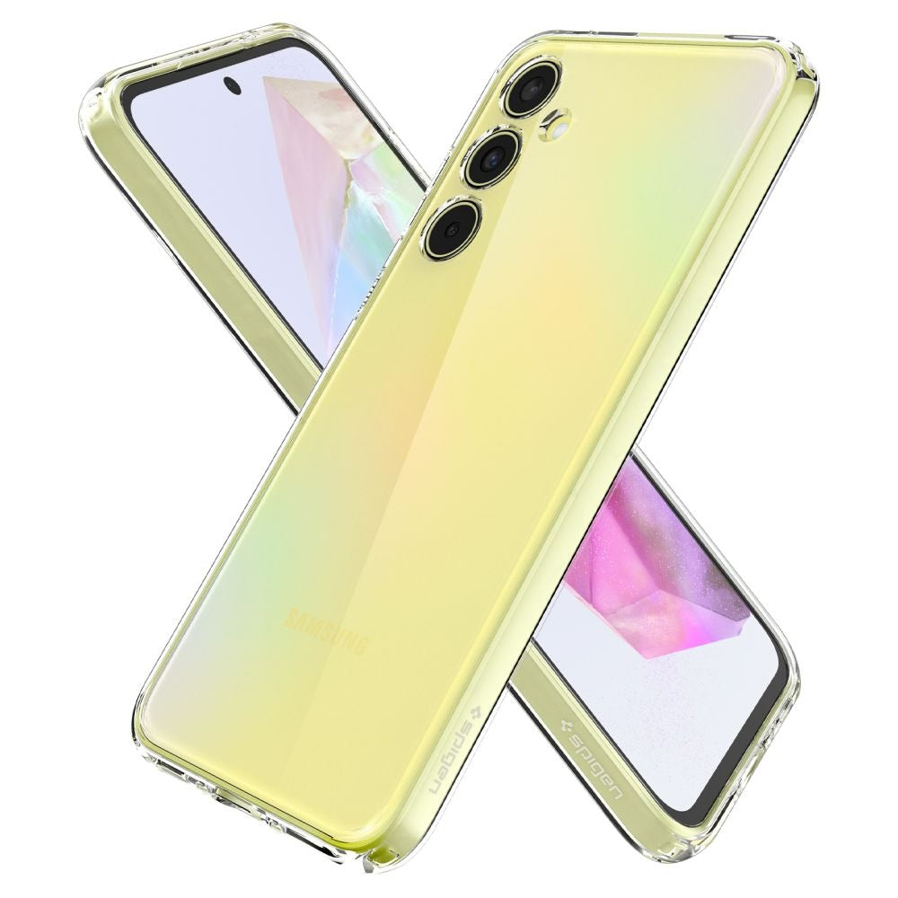 Schutzhülle für Galaxy A35 5G, Spigen Ultra Hybrid, Transparent