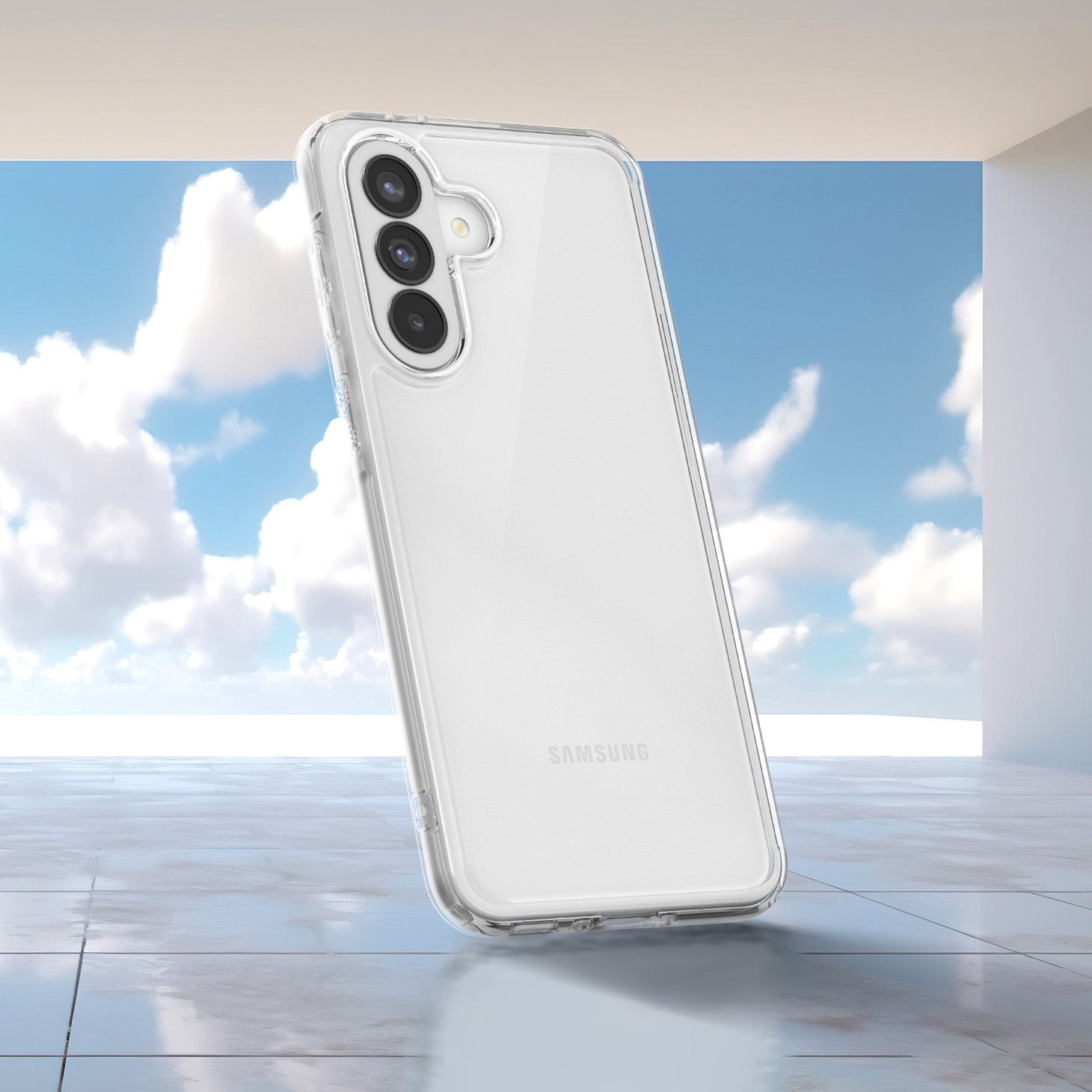 Handyhülle für Galaxy A37 5G, Spigen Ultra Hybrid, Transparent