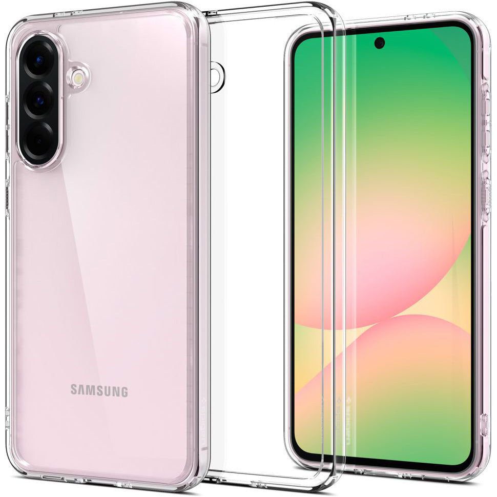 Handyhülle für Galaxy A56 5G, Spigen Ultra Hybrid, Transparent