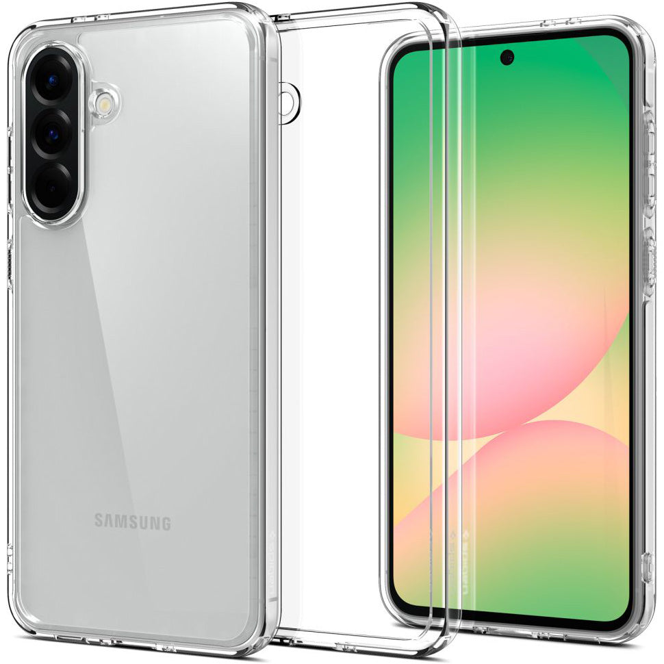 Handyhülle für Galaxy A56 5G, Spigen Ultra Hybrid, Transparent