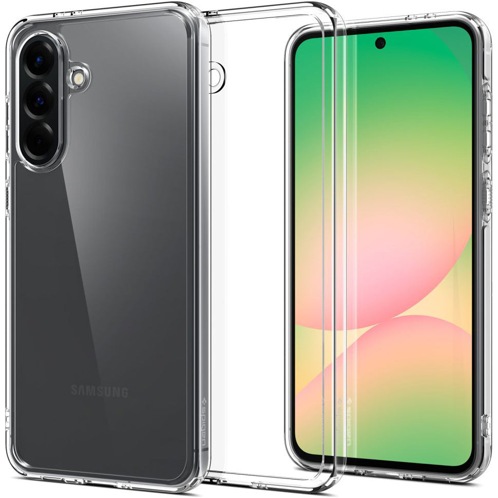 Handyhülle für Galaxy A56 5G, Spigen Ultra Hybrid, Transparent