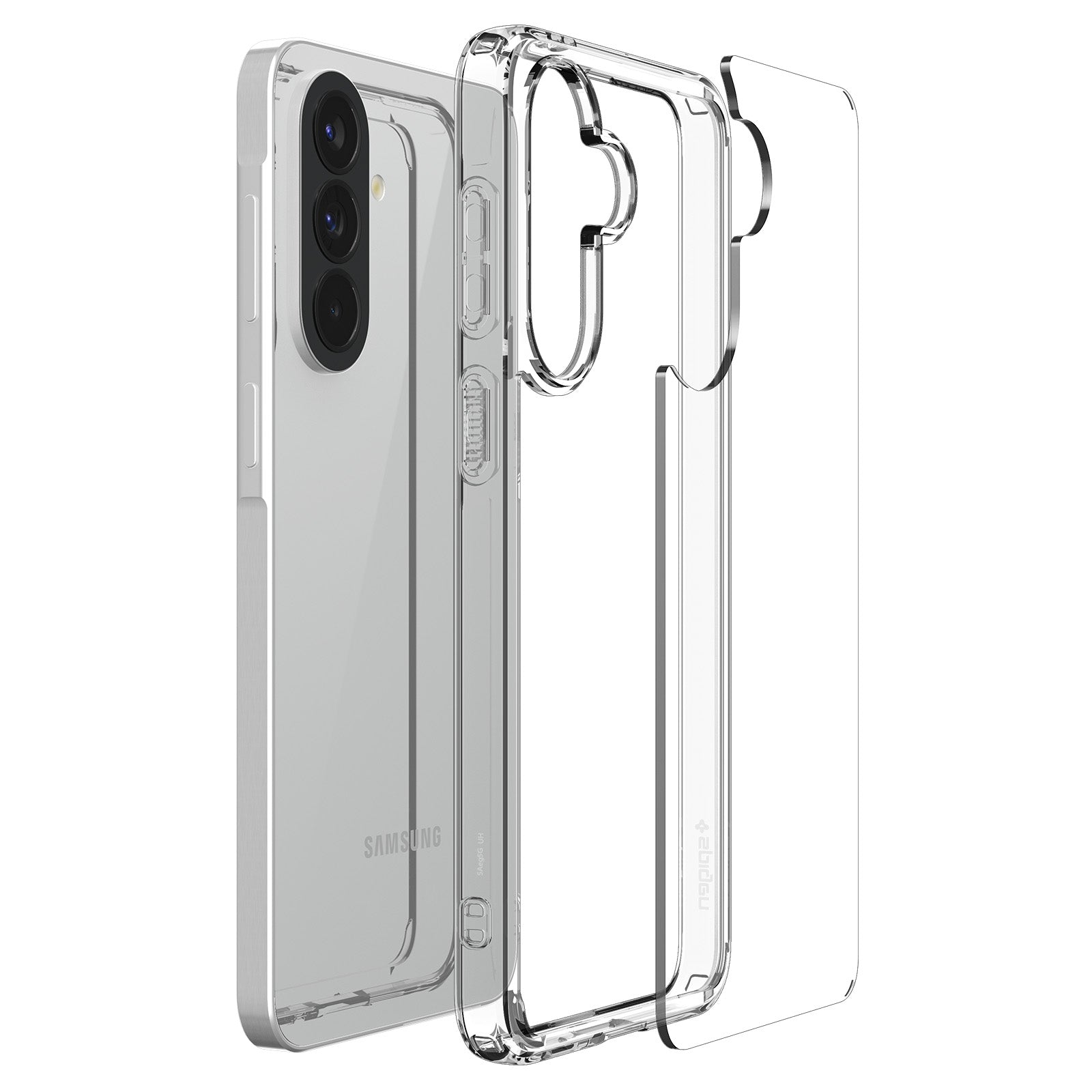 Handyhülle für Galaxy A57 5G, Spigen Ultra Hybrid, Transparent