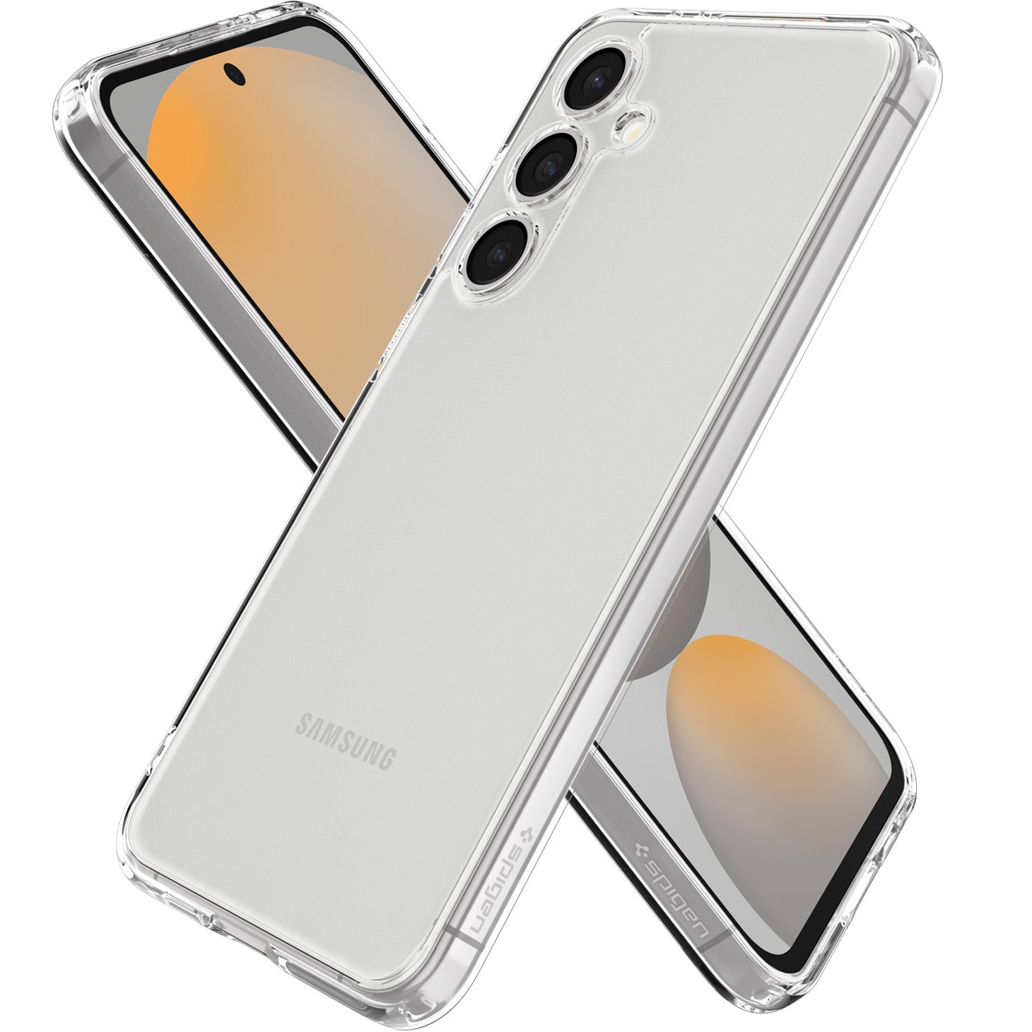 Handyhülle für Galaxy S24 FE, Spigen Ultra Hybrid, Transparent