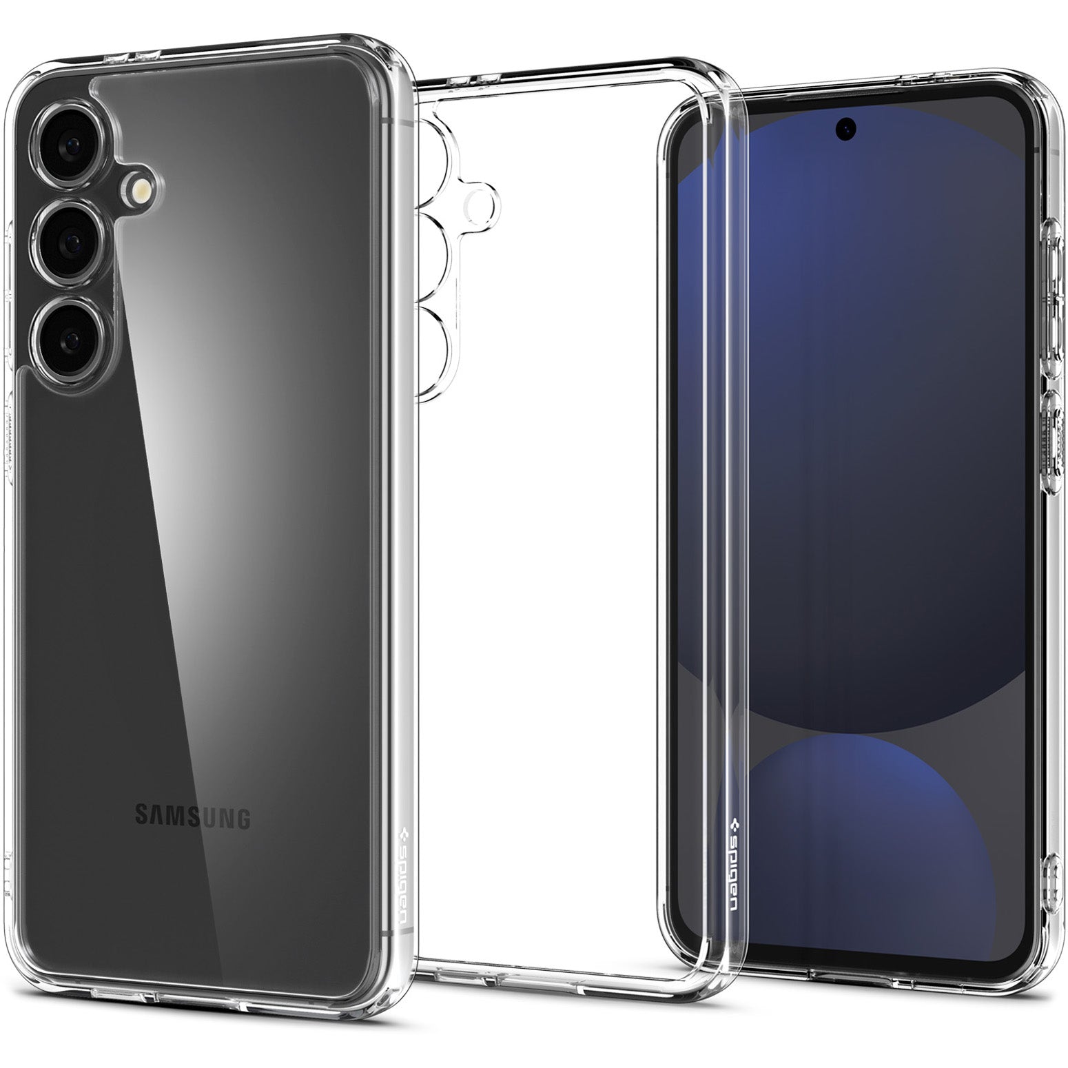 Handyhülle für Galaxy S24 FE, Spigen Ultra Hybrid, Transparent