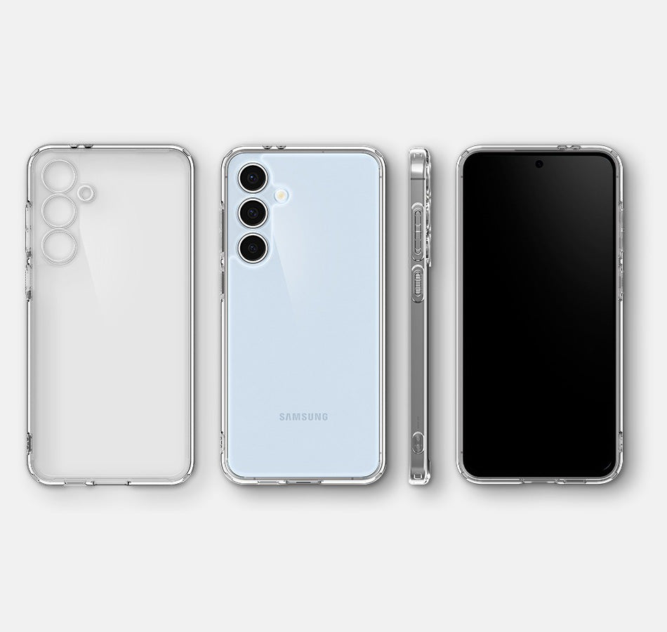 Handyhülle für Galaxy S24 FE, Spigen Ultra Hybrid, Transparent