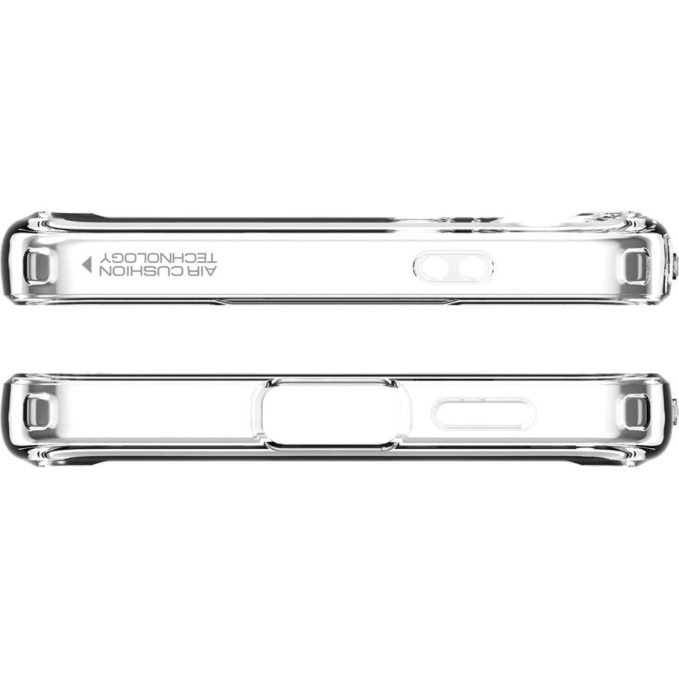 Schutzhülle für Galaxy S24, Spigen Ultra Hybrid, Weiß-Grau (Zero One)
