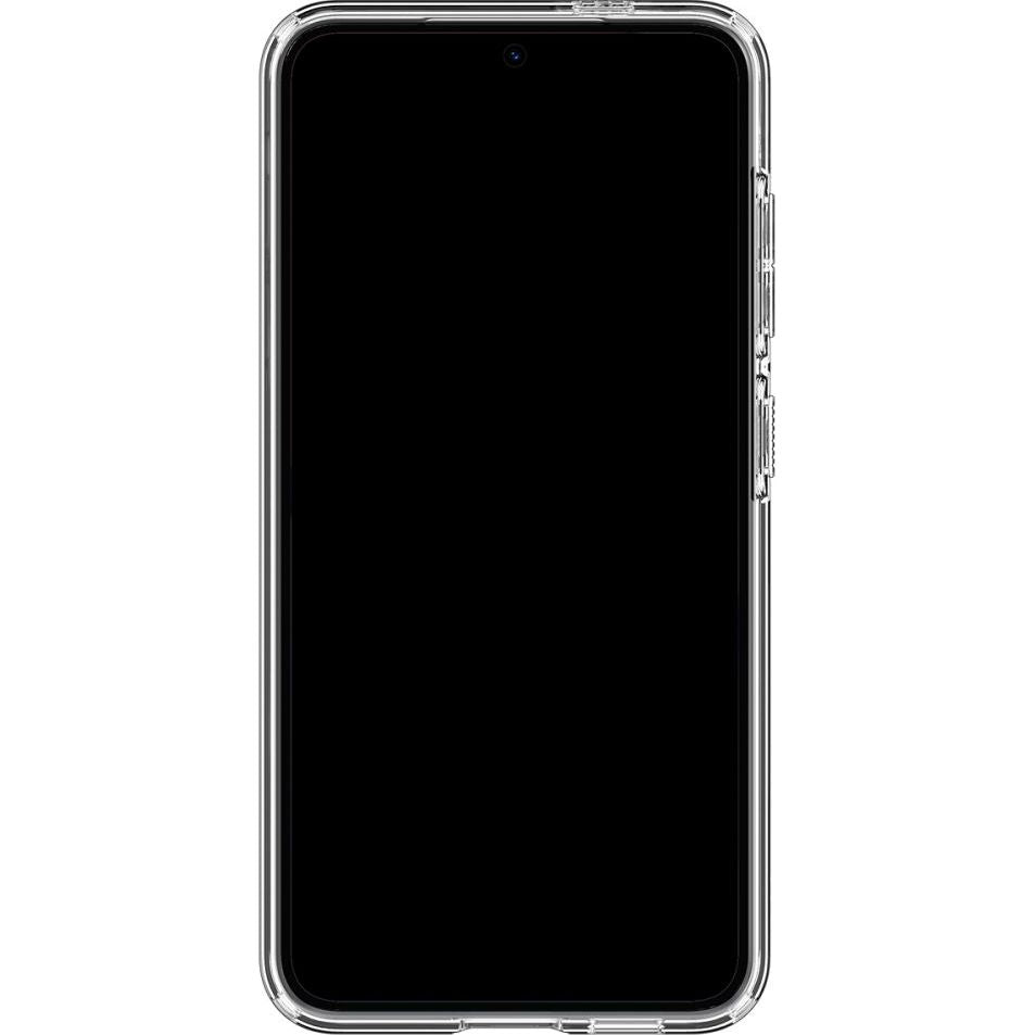 Schutzhülle für Galaxy S24, Spigen Ultra Hybrid, Weiß-Grau (Zero One)