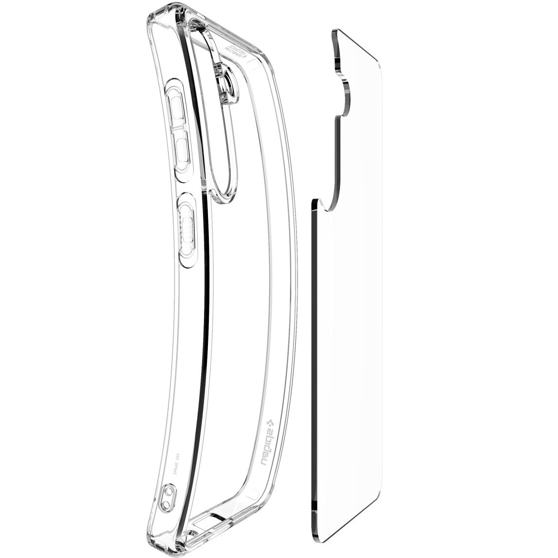 Handyhülle für Galaxy S25, Spigen Ultra Hybrid, Transparent