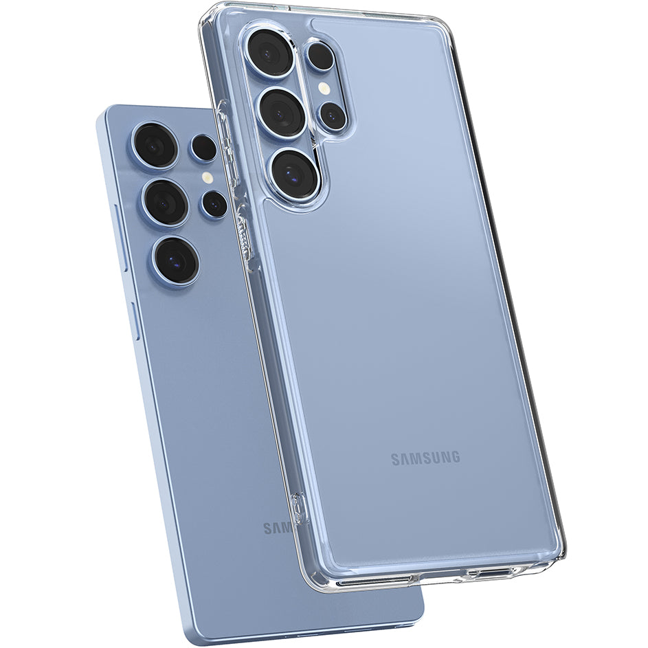 Handyhülle für Galaxy S25 Ultra, Spigen Ultra Hybrid, Transparent