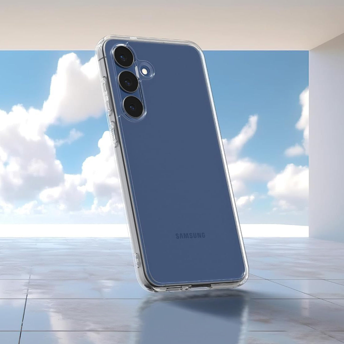 Handyhülle für Galaxy S25 FE, Spigen Ultra Hybrid, Transparent