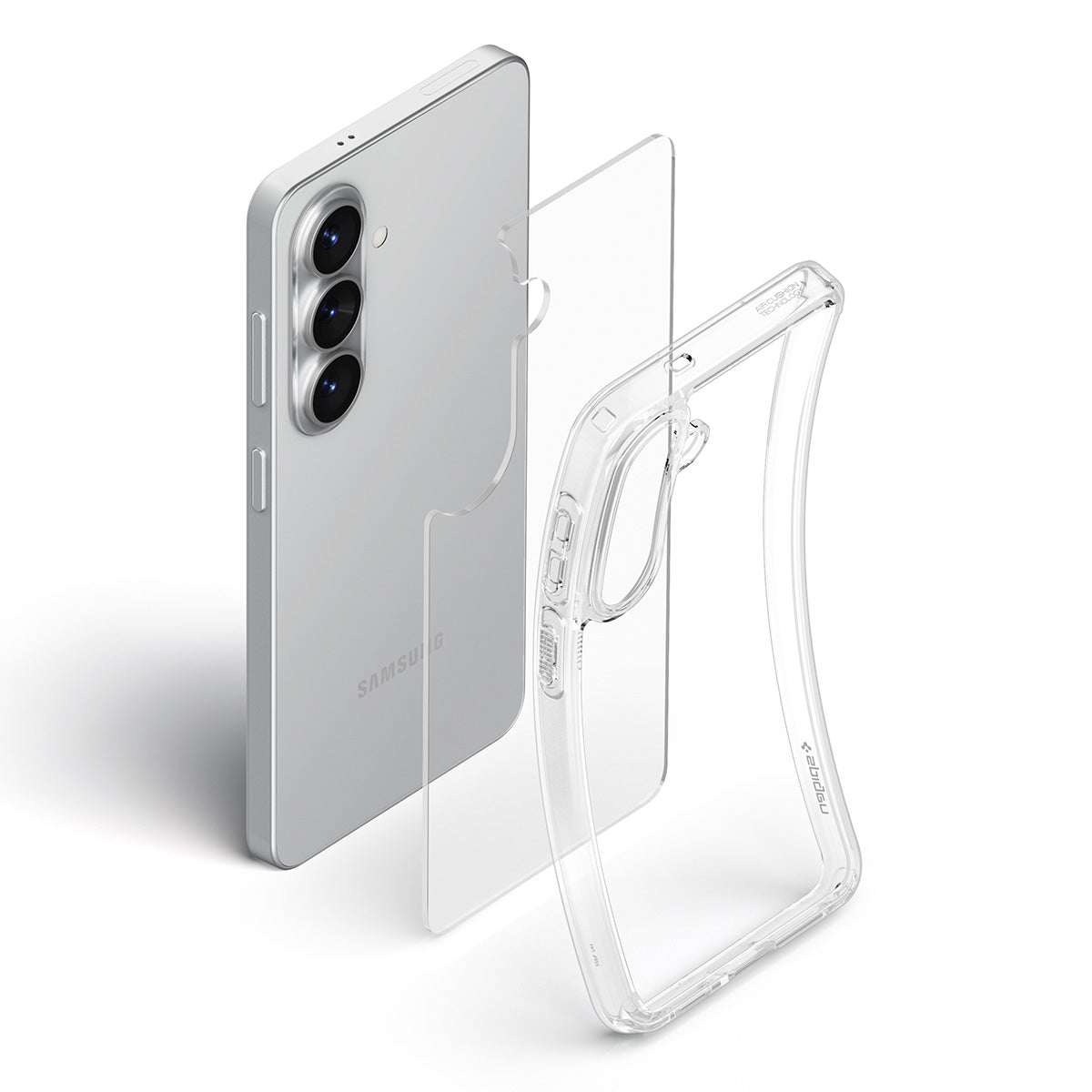 Handyhülle für Galaxy S26, Spigen Ultra Hybrid, Transparent