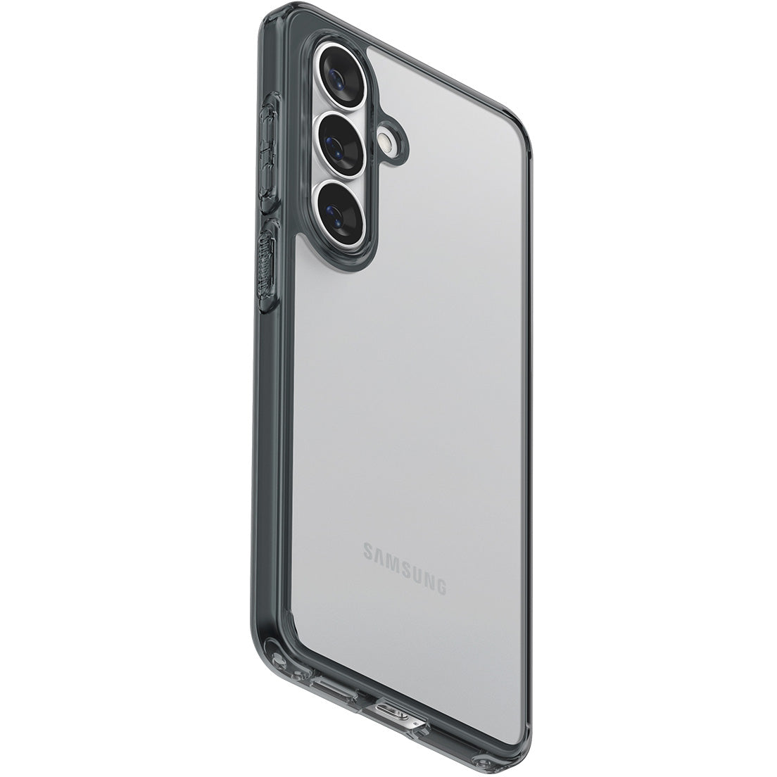 Handyhülle für Galaxy S26, Spigen Ultra Hybrid, Transparent-Rauchfarben