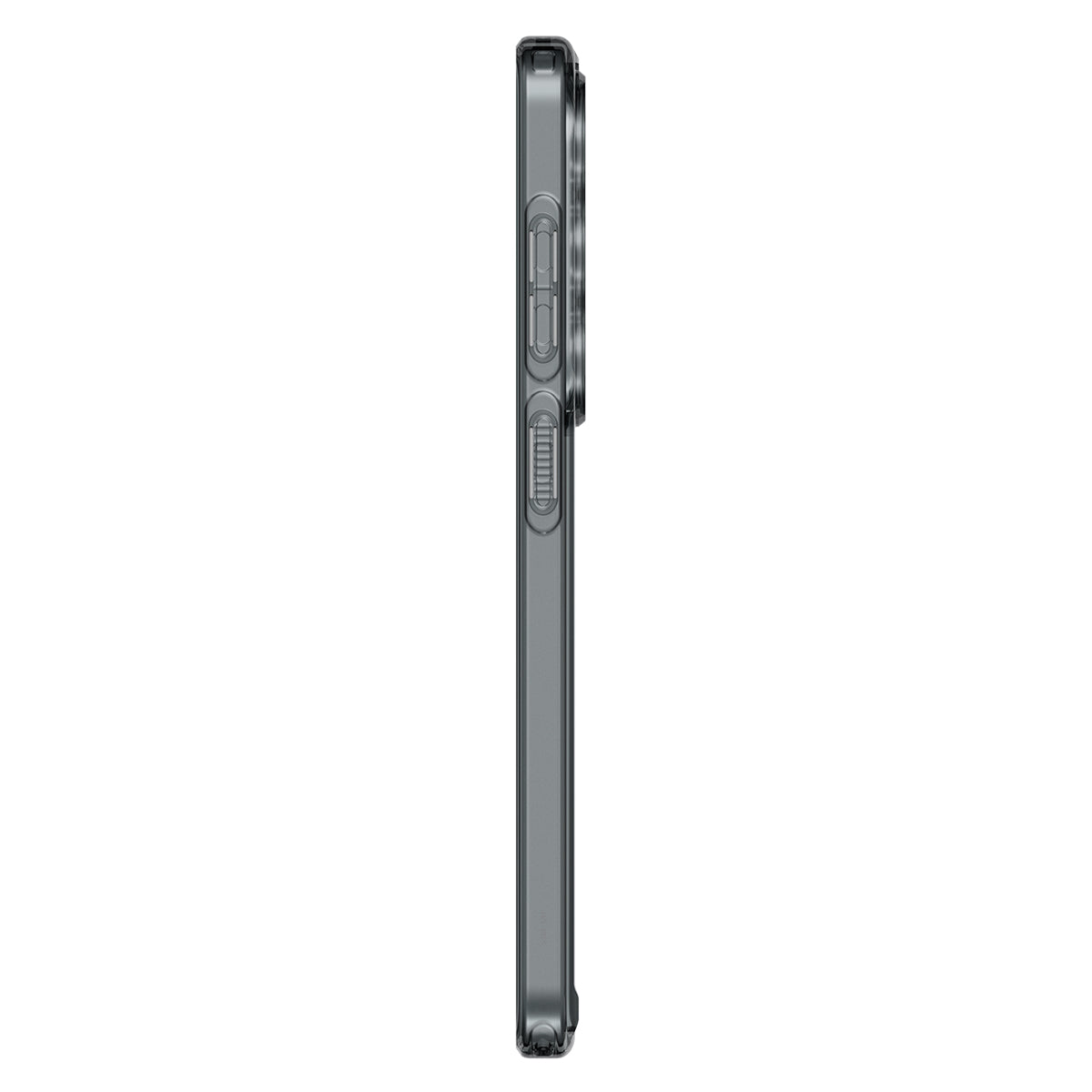 Handyhülle für Galaxy S26, Spigen Ultra Hybrid, Transparent-Rauchfarben