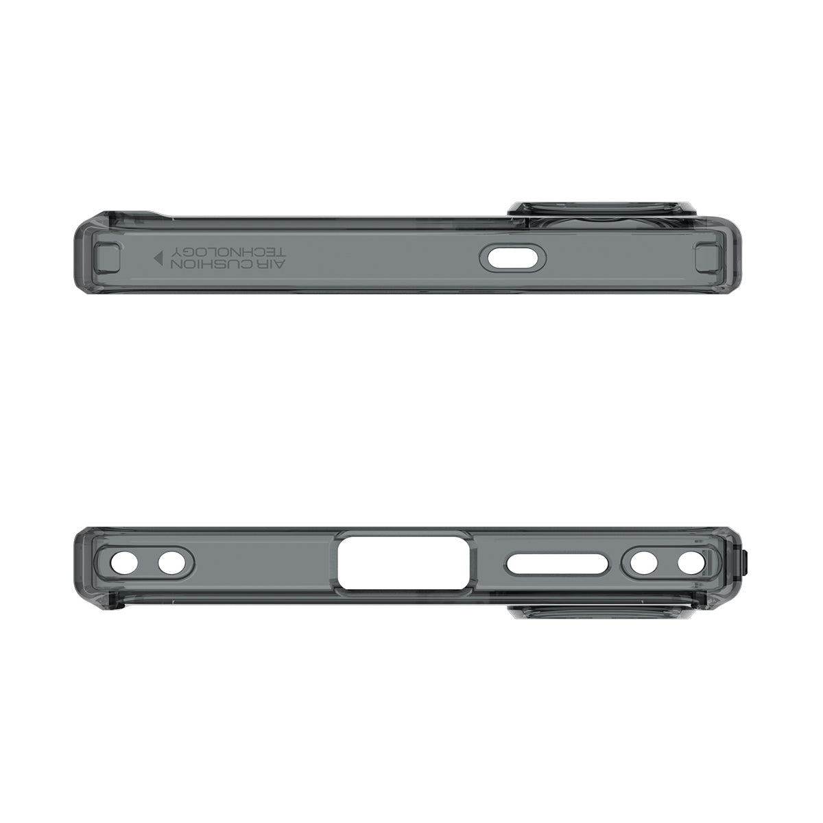 Handyhülle für Galaxy S26, Spigen Ultra Hybrid, Transparent-Rauchfarben