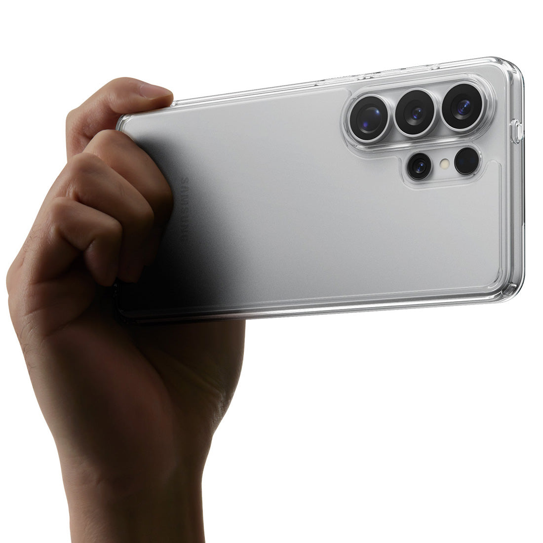 Handyhülle für Galaxy S26 Ultra, Spigen Ultra Hybrid, Transparent