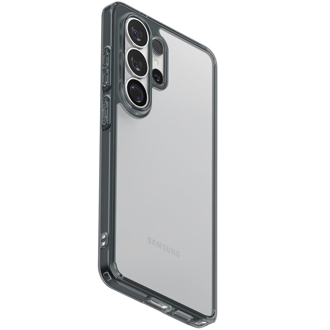 Handyhülle für Galaxy S26 Ultra, Spigen Ultra Hybrid, Transparent-Rauchfarben