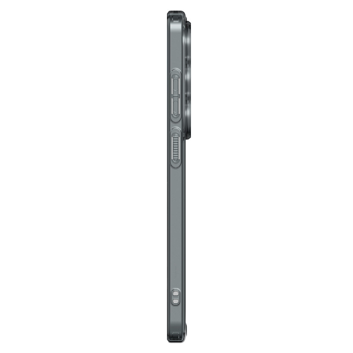 Handyhülle für Galaxy S26 Ultra, Spigen Ultra Hybrid, Transparent-Rauchfarben